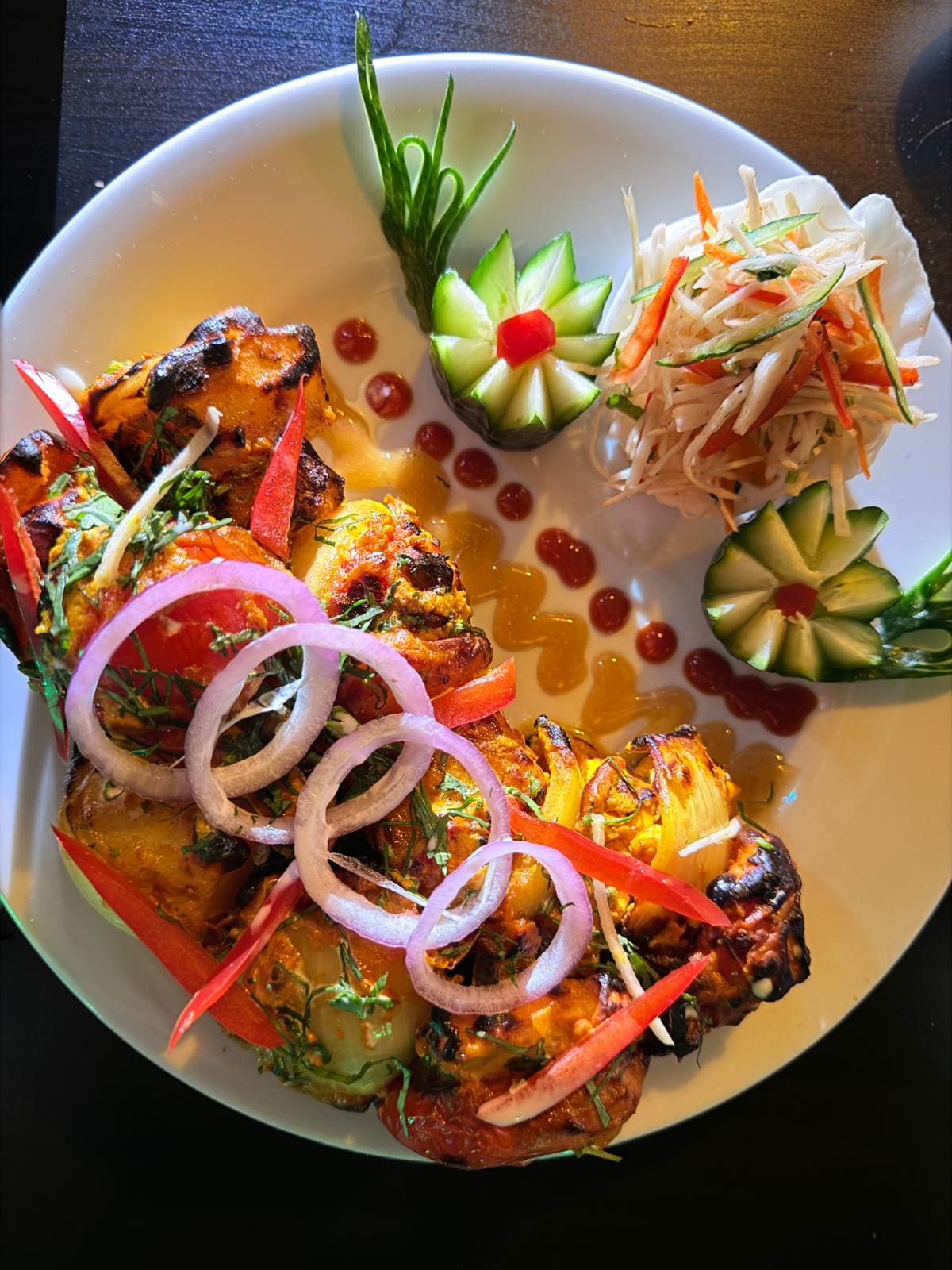 Salad plate